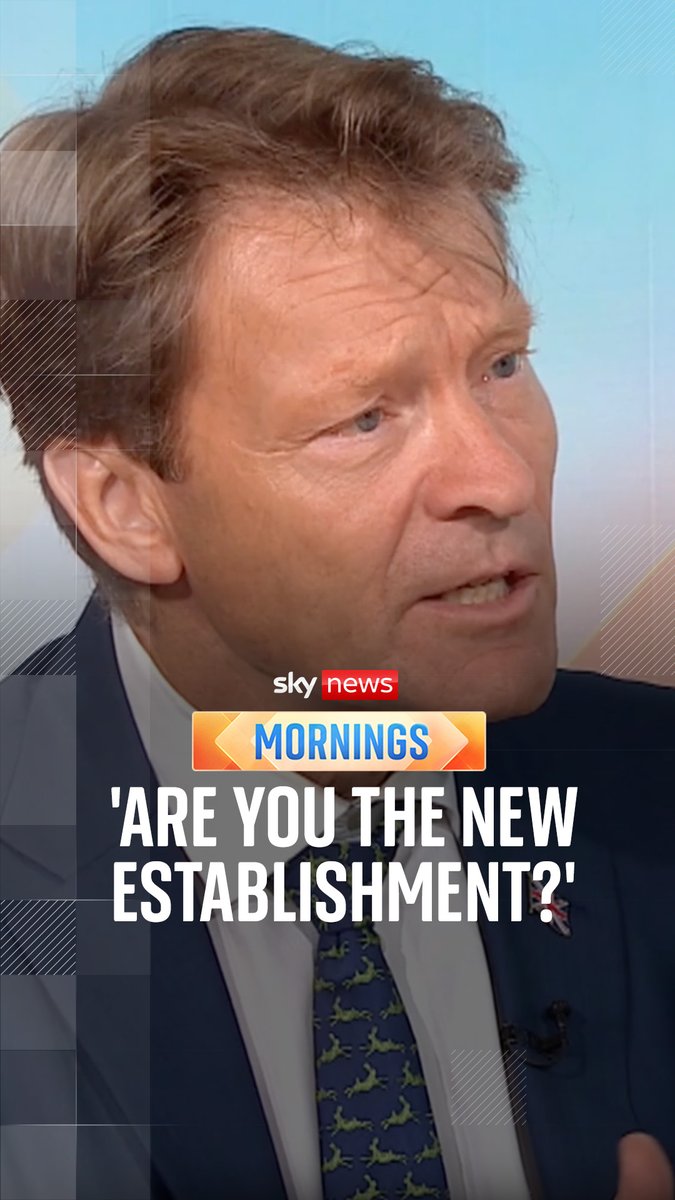 Speaking to Sky's Sophy Ridge, deputy leader of Reform UK, Richard Tice, defended the £72m in donations given to his party by crypto billionaires, claiming it will create a 'level playing field' with other political parties. The deputy leader insisted Reform are 'the disruptors' challenging the establishment and creating competition.