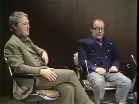 The late great ERIC MORECAMBE makes light of the night he had a heart attack that very nearly killed him — on Parkinson in 1972.