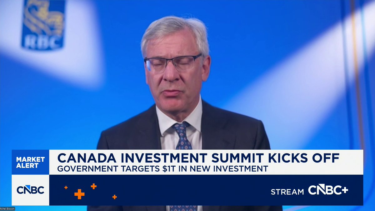 "He's got business and government working together, he's sped up the approval process of projects and foreign investors are here because they believe we're going to get stuff done for the first time in a decade,” says RBC CEO David McKay of Canadian Prime Minister Mark Carney.