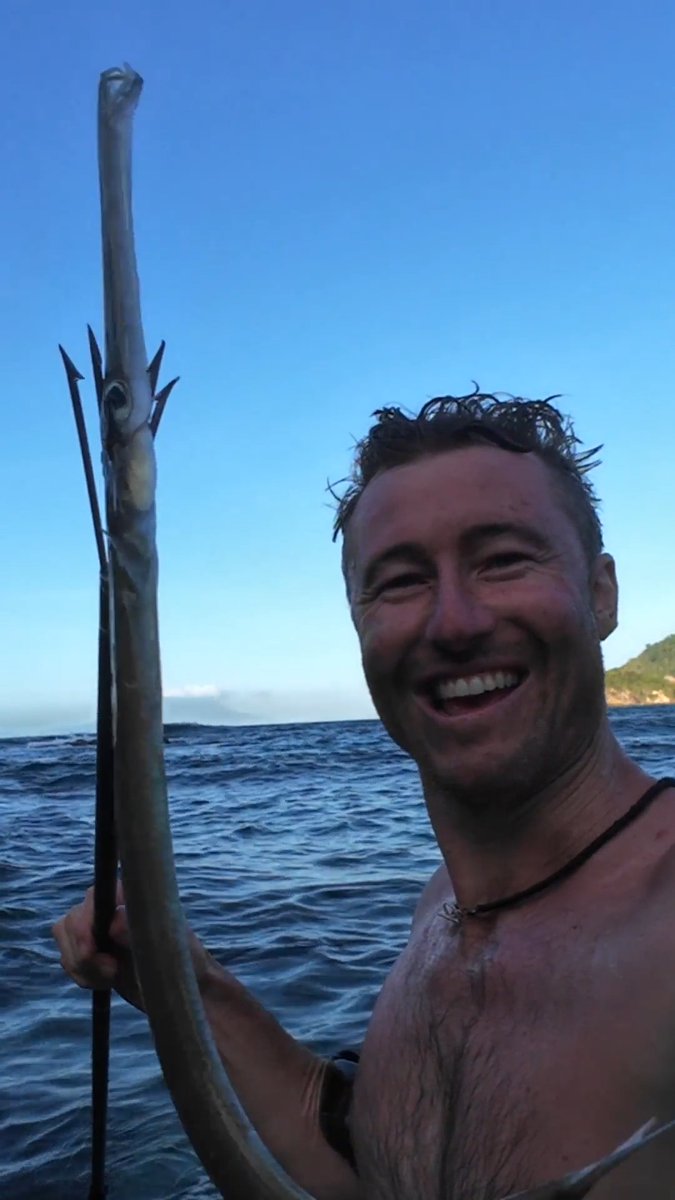 These survivalists are hoping for dinner with their tropical view 🌴 #NakedAndAfraid: Shipwrecked, Sundays at 8P on Discovery.