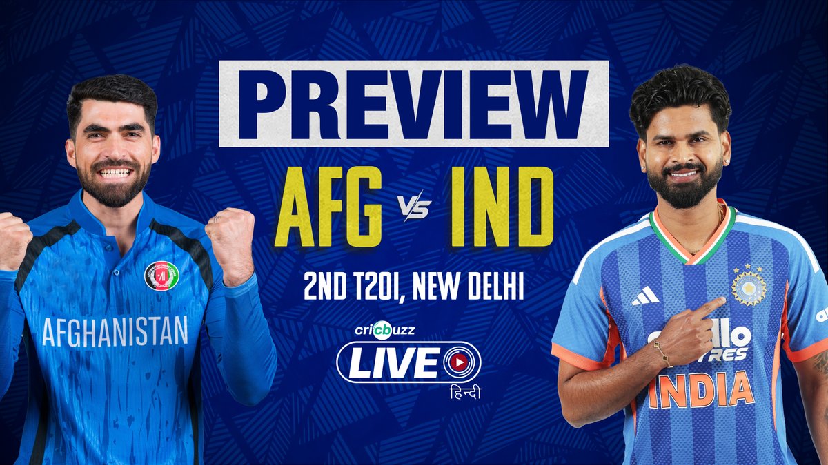 Can India make it 2-0? 👀 Or will Afghanistan pull off a stunner? 🇦🇫 Mohammad Kaif & Mohit Sharma preview the 2nd #AFGvIND T20I 📺👇