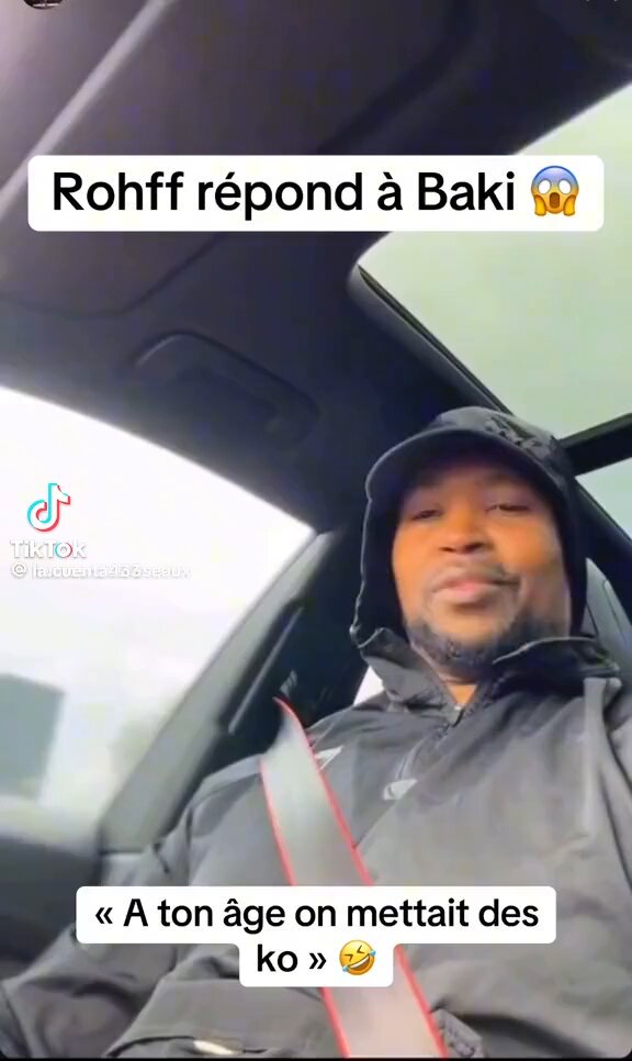 Ptddrrr rohff qui se chauffe avec baki il est fou ce mec