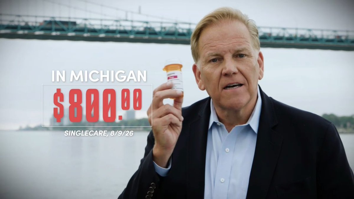 Pharmaceutical companies are ripping us off. In the Senate, I’ll take on big Pharma, insurers, and hospital monopolies to put Michiganders first.