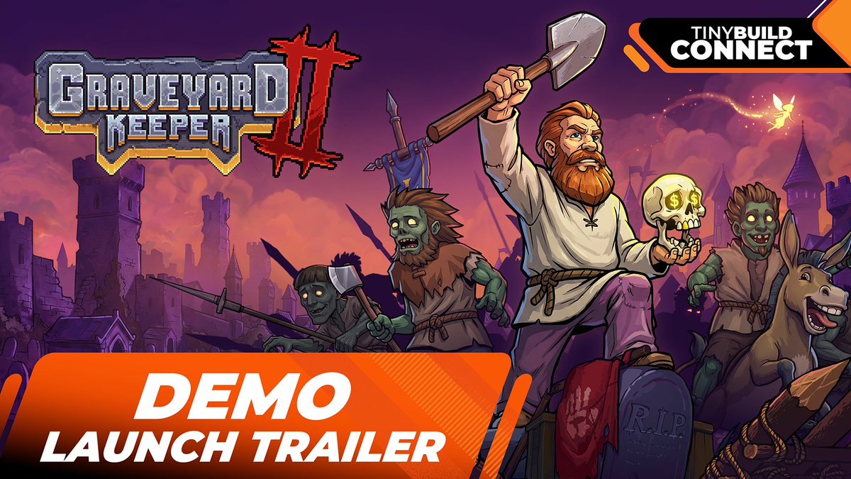Start your journey as the Grand Inquisitor today with the Graveyard Keeper 2 Demo, AVAILABLE NOW 💀 Keep your progress and continue playing when the full game launches on September 22nd. #tinyBuildConnect2026 Find out more:
