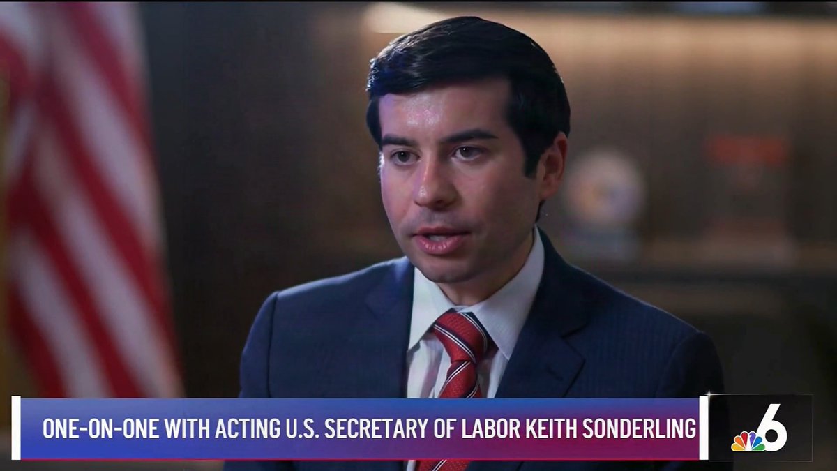 Investment is pouring in, industries are returning to America, and jobs are being created. President Donald J. Trump has made it a priority to ensure that American Workers get the first and best opportunities to fill these jobs — and that starts with making sure they have the skills employers need. WATCH Acting Secretary Keith Sonderling discuss with NBC 6 South Florida how U.S. Department of Labor is bringing educators and industry together to prepare American Workers for these new jobs⤵️