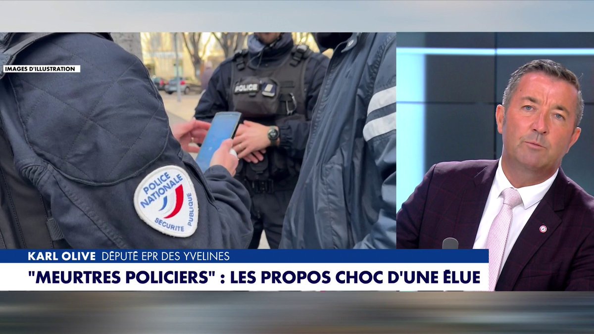 Karl Olive, député des Yvelines, sur les propos d'une élue à l'encontre des policiers : «C'est une méconnaissance totale du terrain», dans #Punchline Toute l'info est à retrouver sur