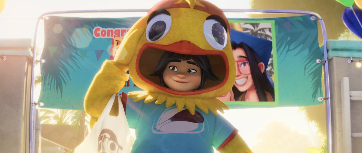It’s a party for the whole family!! Check out this sneak peek of Forgotten Island only in theaters September 25. Get tickets now: