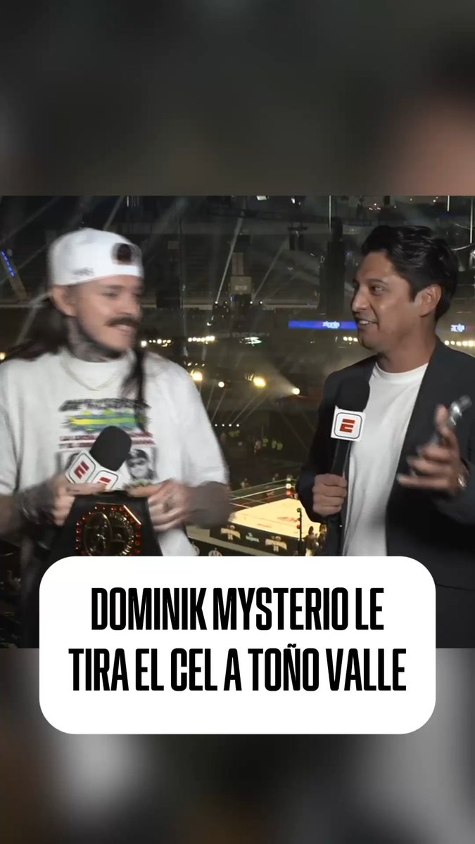 ¡SE PRENDIÓ EL CERRO! 🤯 A Dominik Mysterio no le gustó nada que Antonio Valle le mencionara a mauricio pedroza y le terminó tirando el celular 😰