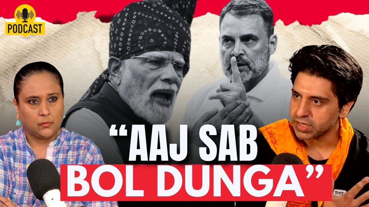 "Aaj Sab Bol Dunga"- Shehzad Jai Hind in his most honest, candid podcast on why he left the BJP, what he will do next, his take on Modi, BJP, Rahul Gandhi &amp; CJP- and relations with @Tehseenp. Two hours of mazedar, hard core politics streaming now in full here