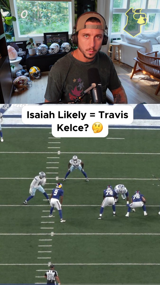 Isaiah Likely looks like Travis Kelce 👀