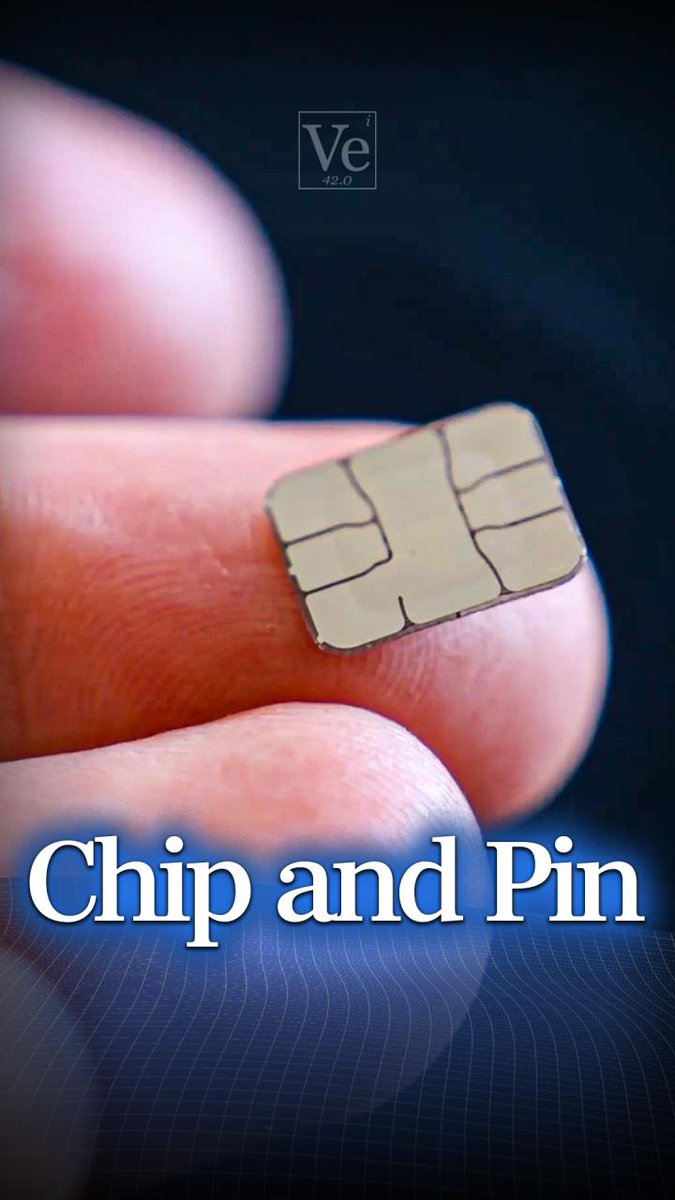 How does chip and pin work? #veritasium #science #physics #chipandpin