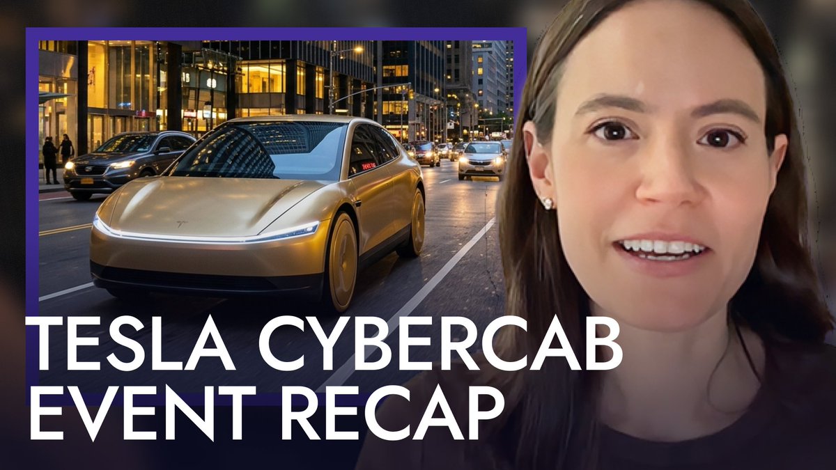 Tasha Keeney: Here's What The Cybercab Changes