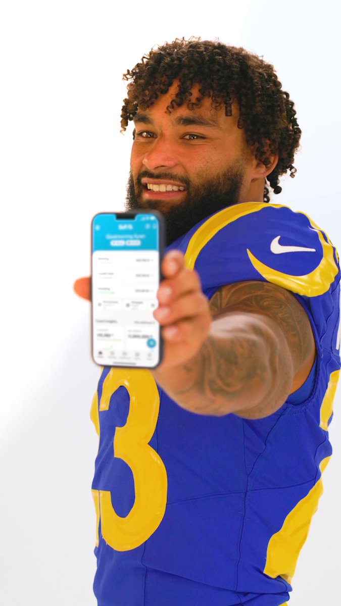 The newest member of #TeamSoFi has entered the chat. We are proud to welcome Kyren Williams to the squad. Wanna make smart moves off the field like KW? Join SoFi today.