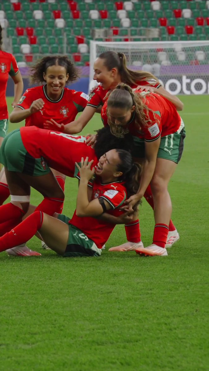 إلى دور الـ16 🇵🇹 #U20WWC