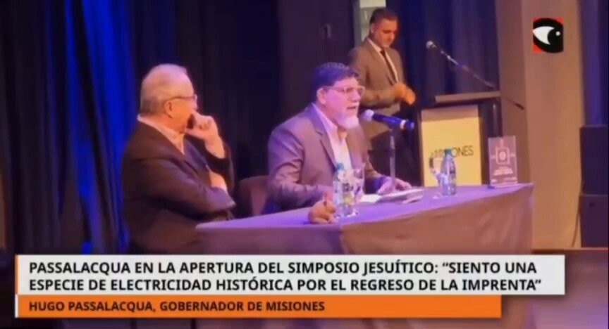 Es una enorme satisfacción haber hecho esta gestión de manera personal y contribuir para que este valioso patrimonio jesuítico regrese a Misiones, el lugar al que pertenece. Javier Milei Hugo Passalacqua
