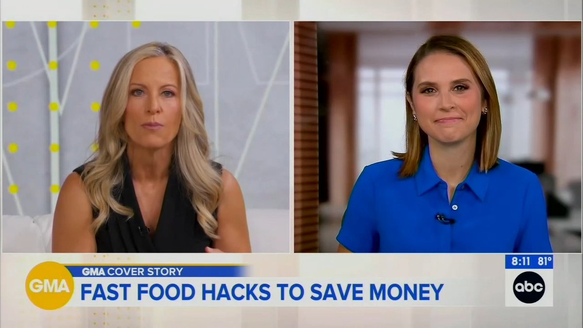 Trump’s economy is so bad they’re telling you how to “hack fast food”.