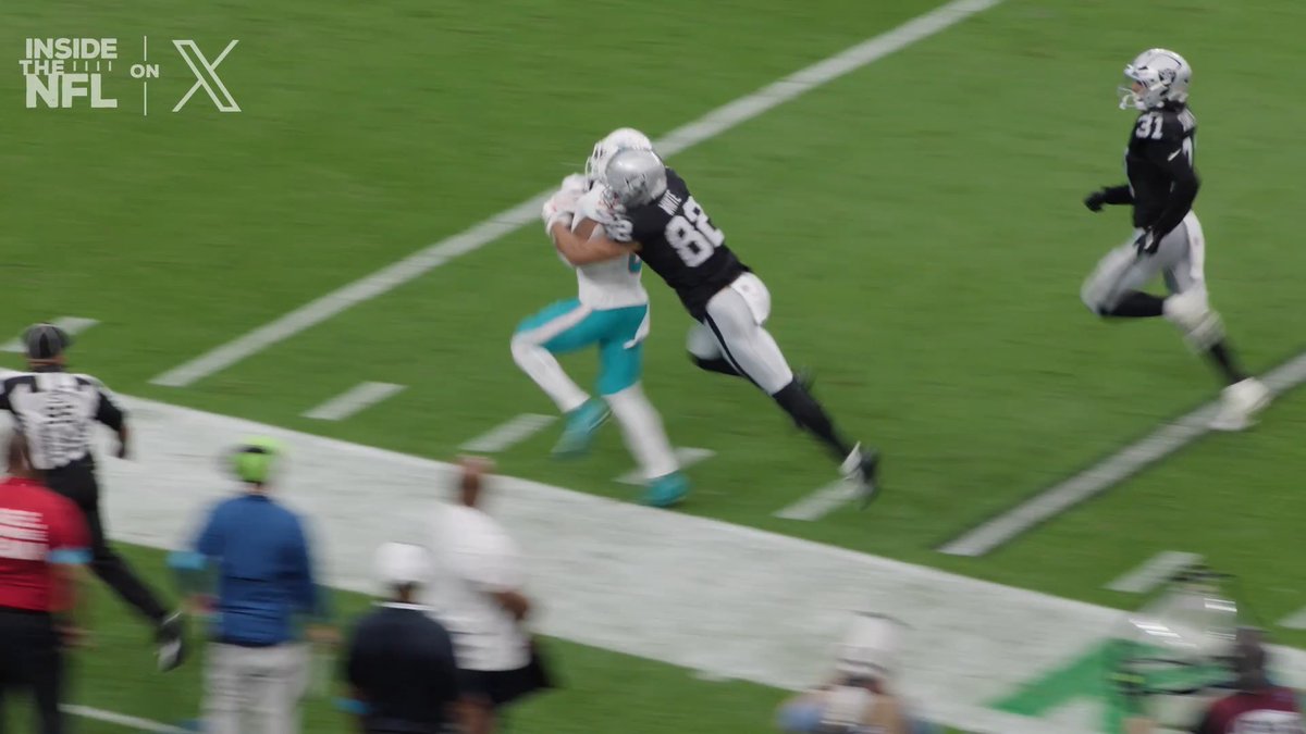 .Las Vegas Raiders WR Cody White earned that game ball after he made a game-changing play on special teams 🗣️ Inside the NFL Week 1 Mic'd Up on X