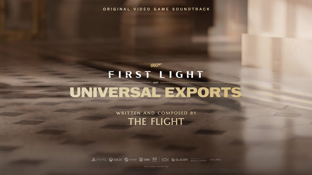 007 First Light - Universal Exports Original Soundtrack written and composed by The Flight. The Flight Listen to the full soundtrack playlist. Save up to 20% off now and #earnthenumber #007FirstLight #GameMusic #OST
