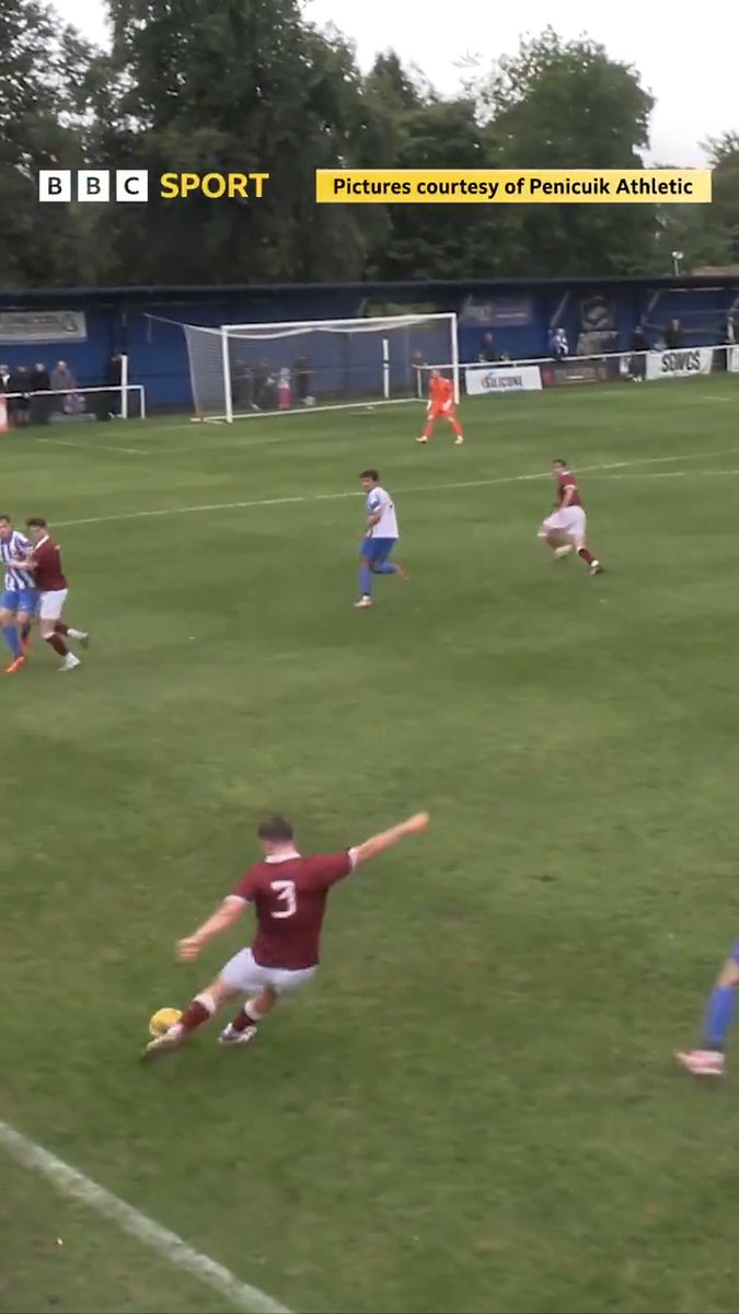 This is an OUTRAGEOUS goal 😱 Take a bow, Whitehill Welfare's James Redpath 👏 #BBCFootball