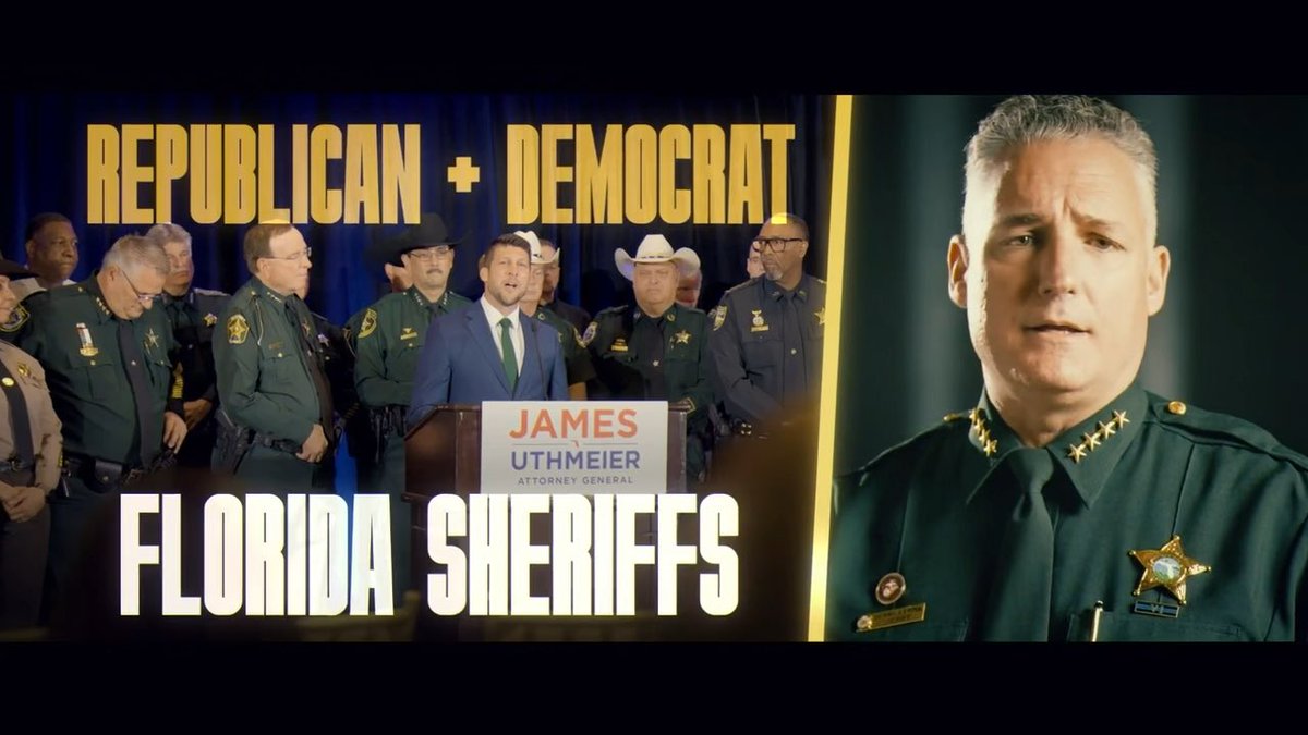 We’ve taken down a record number of violent offenders since I’ve been Attorney General. That’s why I’ve been endorsed by Florida’s Sheriffs — Republican and Democrat. I’m running for Attorney General to keep delivering for Floridians. No politics, just results.