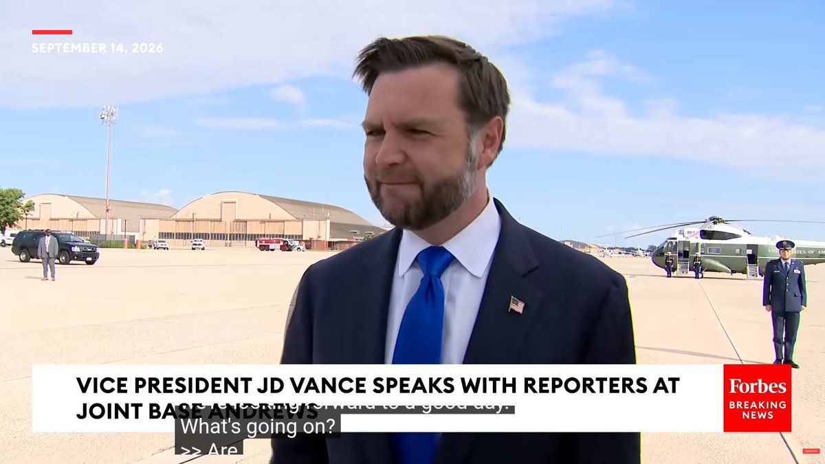 US VP, JD Vance on US frontier labs asking for AI regulation : "I feel a little bit weird about the fact that you have so many frontier AI tech companies kind of coming to the government and begging the government to regulate them. It feels like a bit of a Trojan horse. So, I think we just have to be careful about this. We know that the Chinese are engaged in this long-term AI race against the United States. We want to make sure that the United States does things smartly, but we stay ahead of the curve. I don’t think Americans should be scared of anything. I think that we have to be mindful that there are risks and there are downsides to anything, and that’s certainly true of AI." ---- From "Forbes Breaking News" YouTube channel, (full video link in comment)