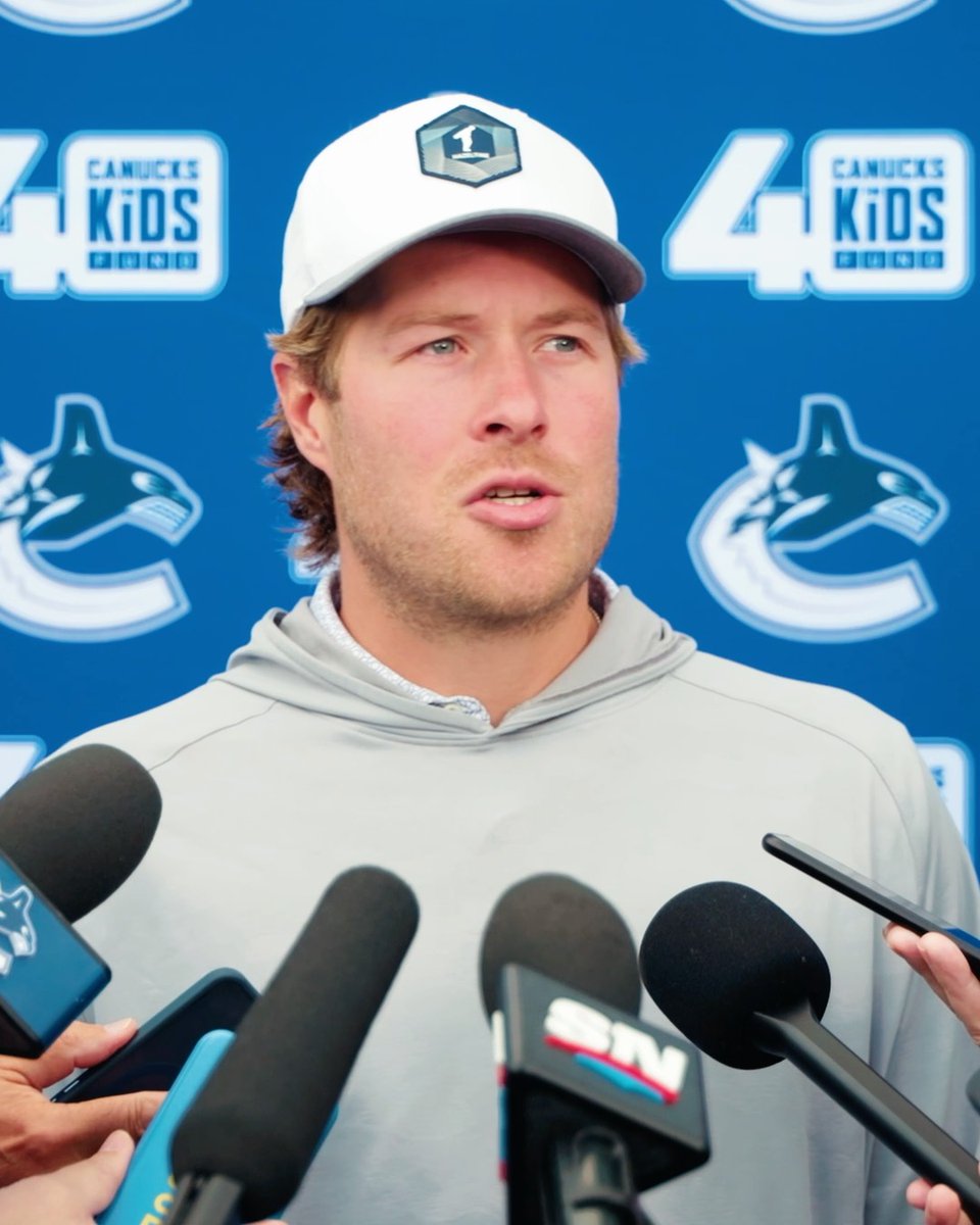 "It's important that we stick together and continue to be role models for the younger guys." Hear from #Canucks' Brock Boeser ahead of the 42nd annual Jake Milford Charity Golf Invitational. WATCH FULL |