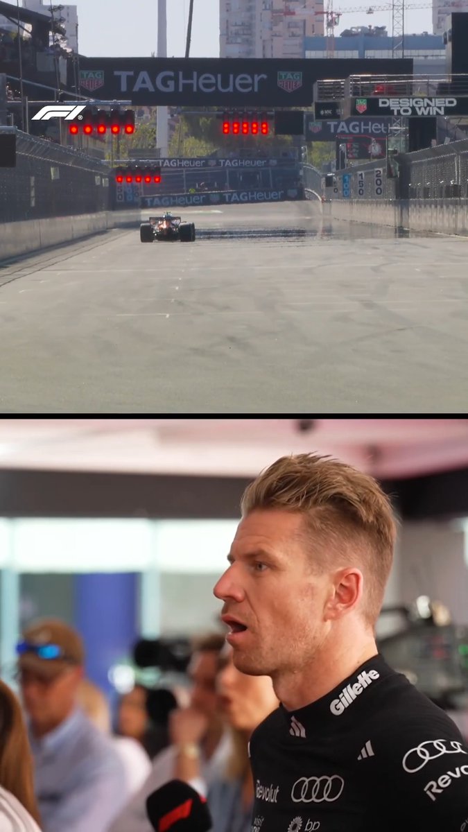 Nico couldn't believe what he was seeing 🤯 🎥 ESPN #F1 #SpanishGP