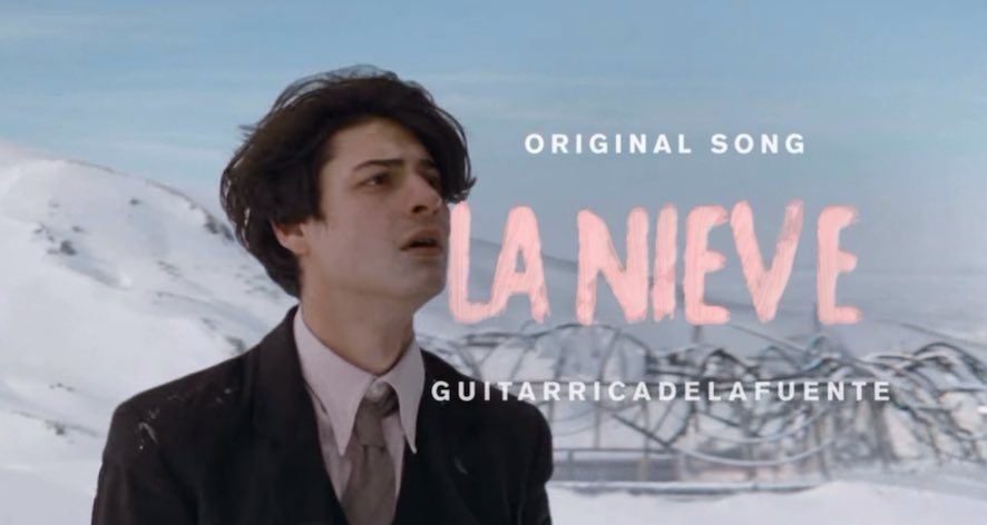 Así suena “La Nieve” de #Guitarricadelafuente, canción original de #LaBolaNegra , presentada a los #Oscar2027. Disponible en plataformas este viernes. ¿Estamos ante una nueva candidata española a Mejor Canción Original?