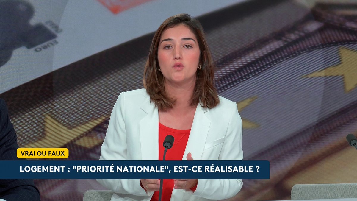 🔴 🗣️ Est-il vrai que seulement 11 % des Français occupent les logements sociaux du territoire, comme le soutient la députée RN Laure Lavalette ? Réponses avec notre journaliste Auberie Perrault. #LeDuel #canal16
