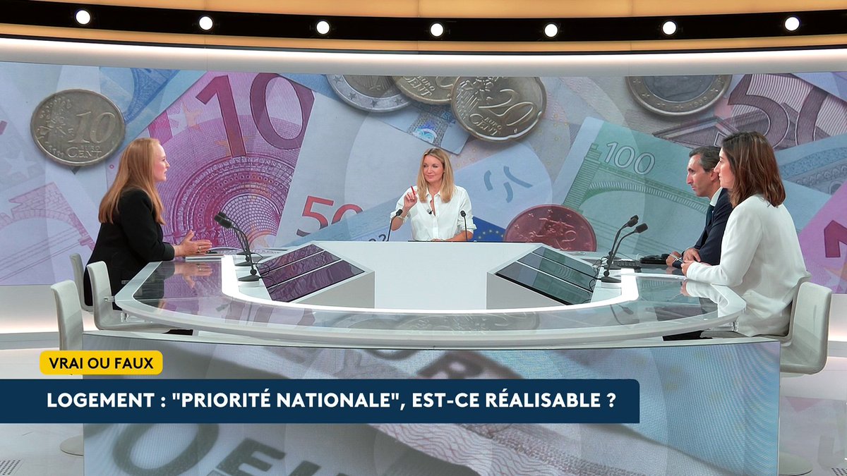 🔴 🗣️ Préférence nationale pour le logement : "Ça ne me choque pas", explique Julien Aubert, vice-président des LR. Violette Spillebout, porte-parole de Gabriel Attal, prône de son côté "la préférence travail". #LeDuel #canal16