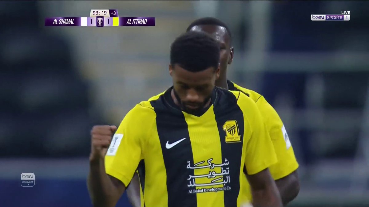 فاينالدوم يدرك التعادل لفريق الاتحاد السعودي #دوري_ابطال_اسيا_النخبة