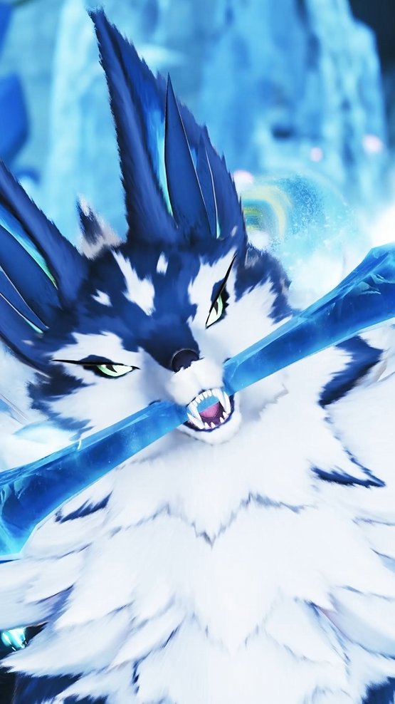 A Glynsera's howl can send shivers down any spine ❄️ #Aniimo #AniimoGlobalLaunch #AniimoPCConsole916 #AniimoMobile923