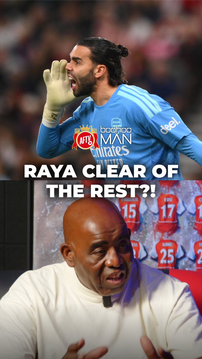 Raya is easily the best goalkeeper in the Premier League! ๐งค #BiasedPremierLeague