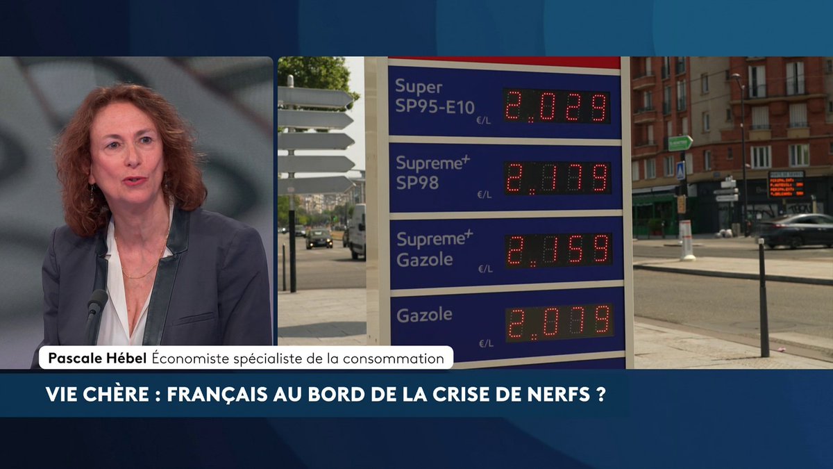 🔴 🗣️ Vie chère : les Français au bord de la crise de nerfs ? "On a les deux tiers des Français qui n'y arrivent pas", prévient Pascale Hébel, économiste spécialiste de la consommation. Loïc de La Mornais #SurLeTerrain #canal16