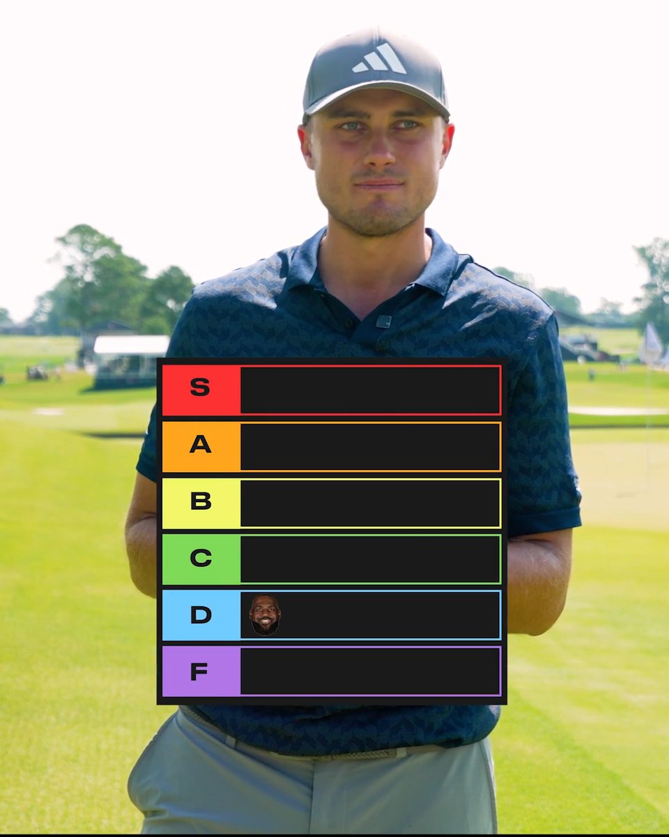 From LeBron to Adam Sandler, Ludvig Åberg grades celebrity golf swings 🏌️‍♂️ Do you agree with his rankings?
