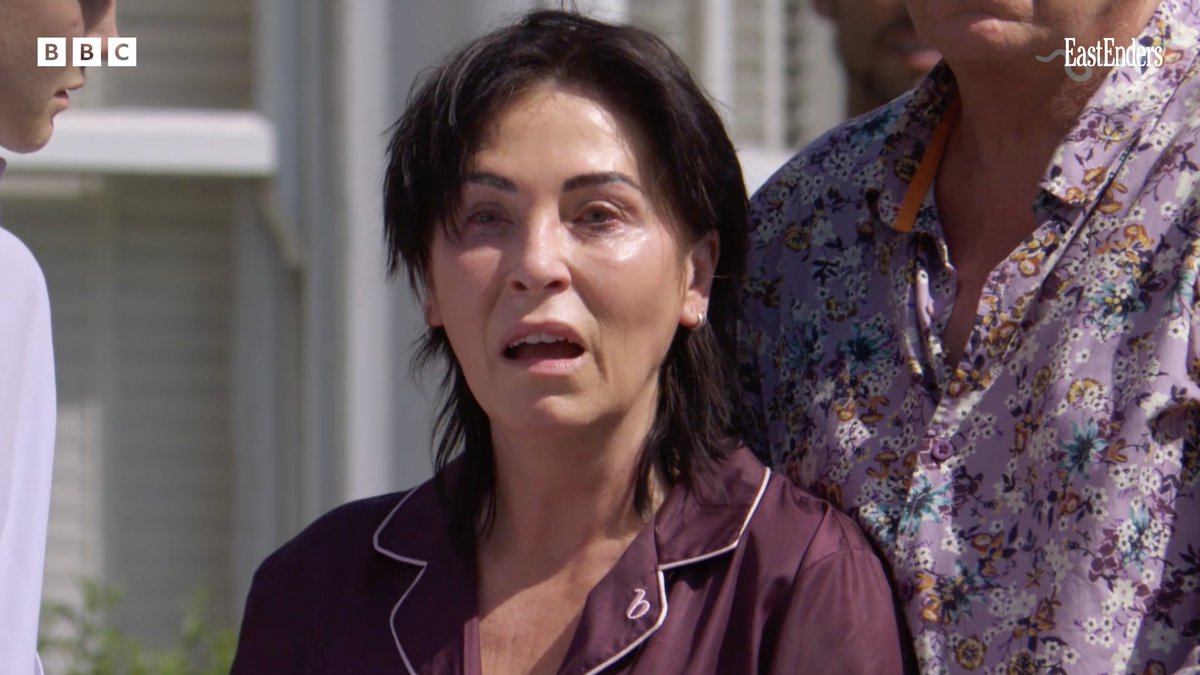 When one mother cries, we all cry. Watch the whole episode now on BBC iPlayer ➡️ #EastEnders Details of organisations offering information and support with bereavement, or end of life care are available at