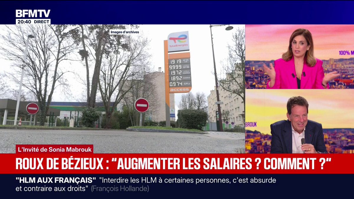 💬 "Si Jean-Luc Mélenchon arrive au pouvoir, on sera sous tutelle du FMI au bout de six mois" ➡️ Geoffroy Roux de Bézieux, ancien président du Medef, réagit à une potentielle nationalisation de Total, voulue par La France insoumise