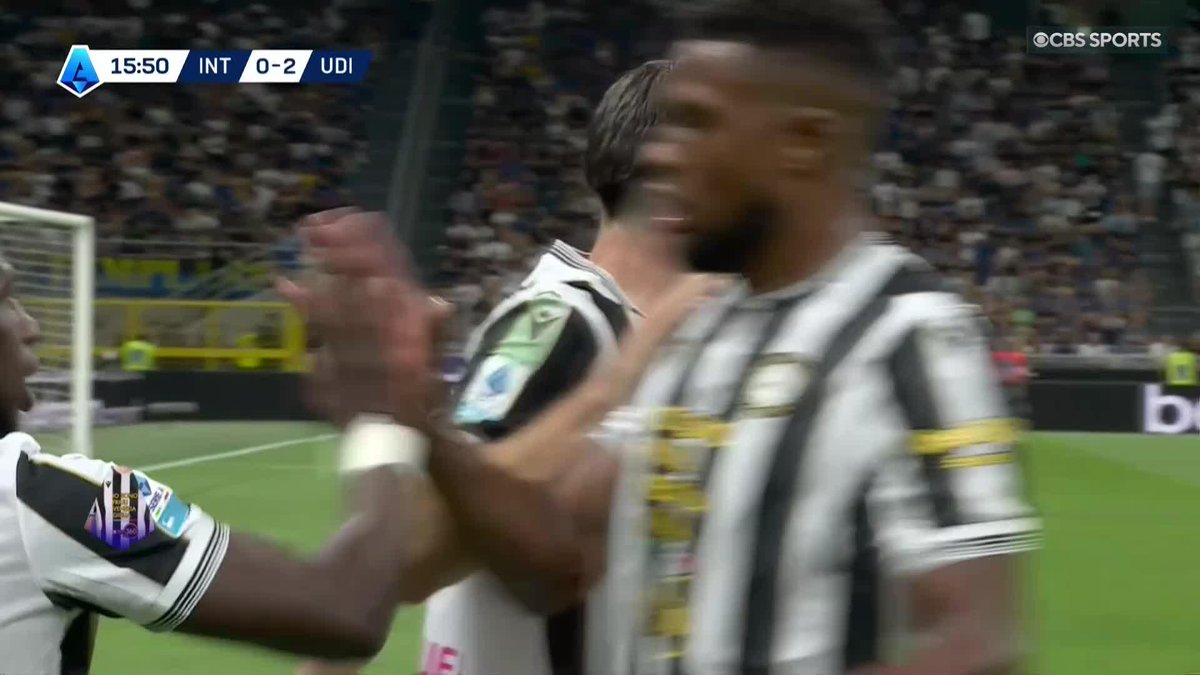 WHAT IS HAPPENING?! 😱 Josep Martinez won't want to watch this one back as Udinese double their lead 😬 Watch Serie A on Paramount+ 📺