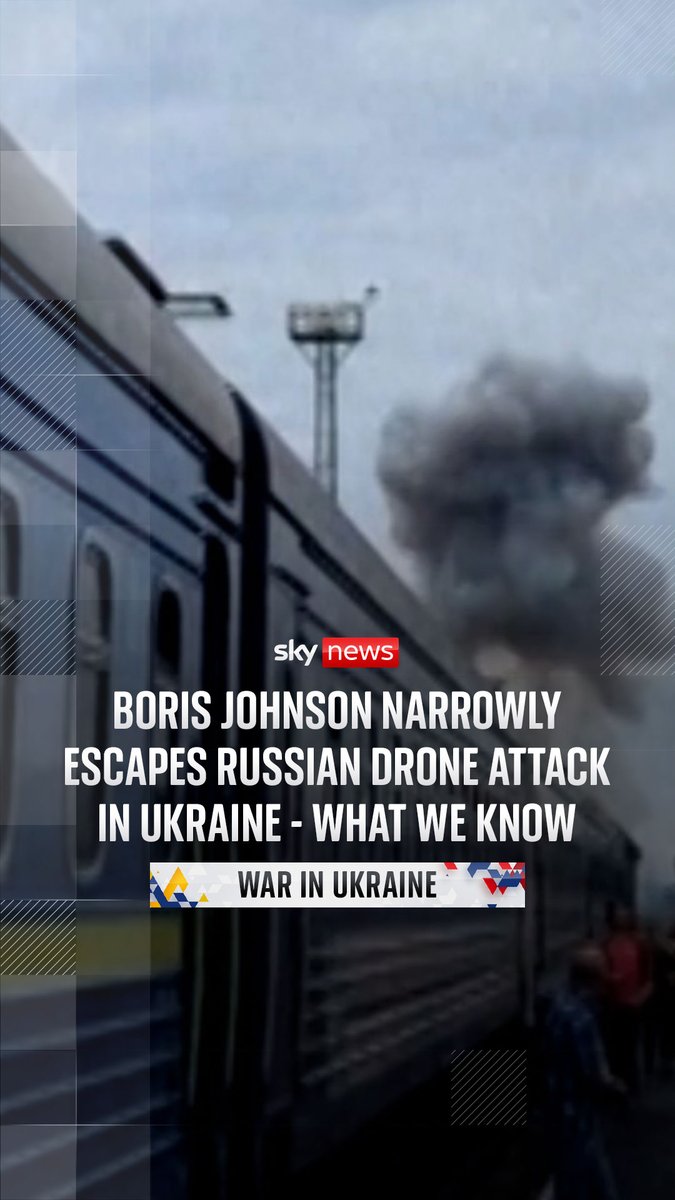 Former UK prime minister Boris Johnson was on a night rail service from Kyiv to Poland when the train behind his was hit by a drone. Get more analysis from Ivor Bennett on the Defence Insider app: Paid subscription required for full access. UK only. 18+.