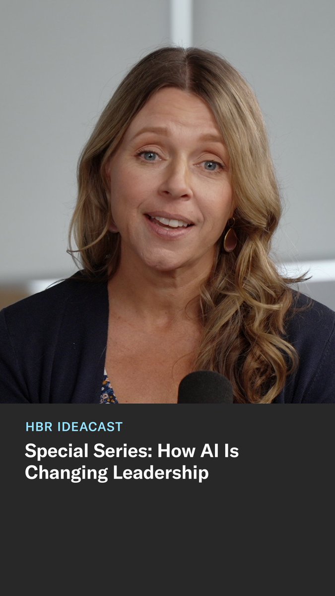 AI is no longer a novelty for organizations. The harder questions are about what follows: How should leaders rethink decisions, expertise, and the way teams work together? In a four-part HBR IdeaCast series, Alison Beard and Adi Ignatius talk with leaders and experts about what AI is changing across culture, talent, communication, innovation, and strategy. New episodes arrive weekly from September 17 through October 8. What new responsibilities has AI created for leaders in your organization? Share your thoughts in the comments. Subscribe to HBR IdeaCast here: