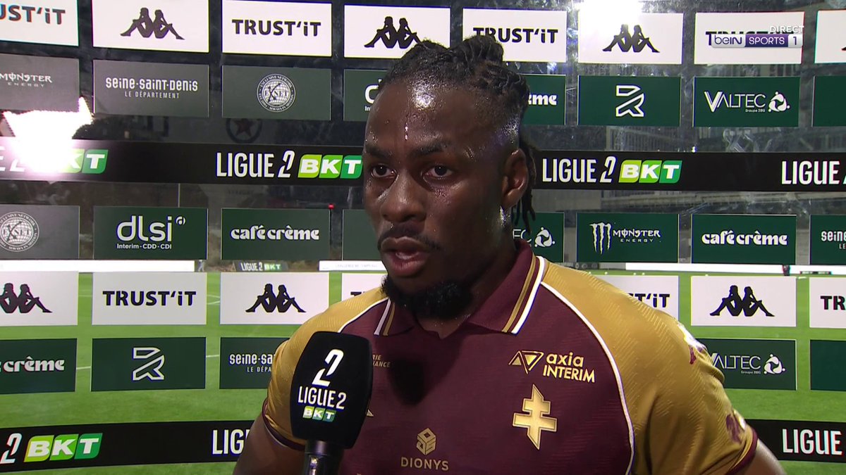 [📺LIVE] ⚽️ #Ligue2Extra 🎙️ Michel Mboula (FC Metz) : "Le pressing du Red Star nous gêne actuellement"