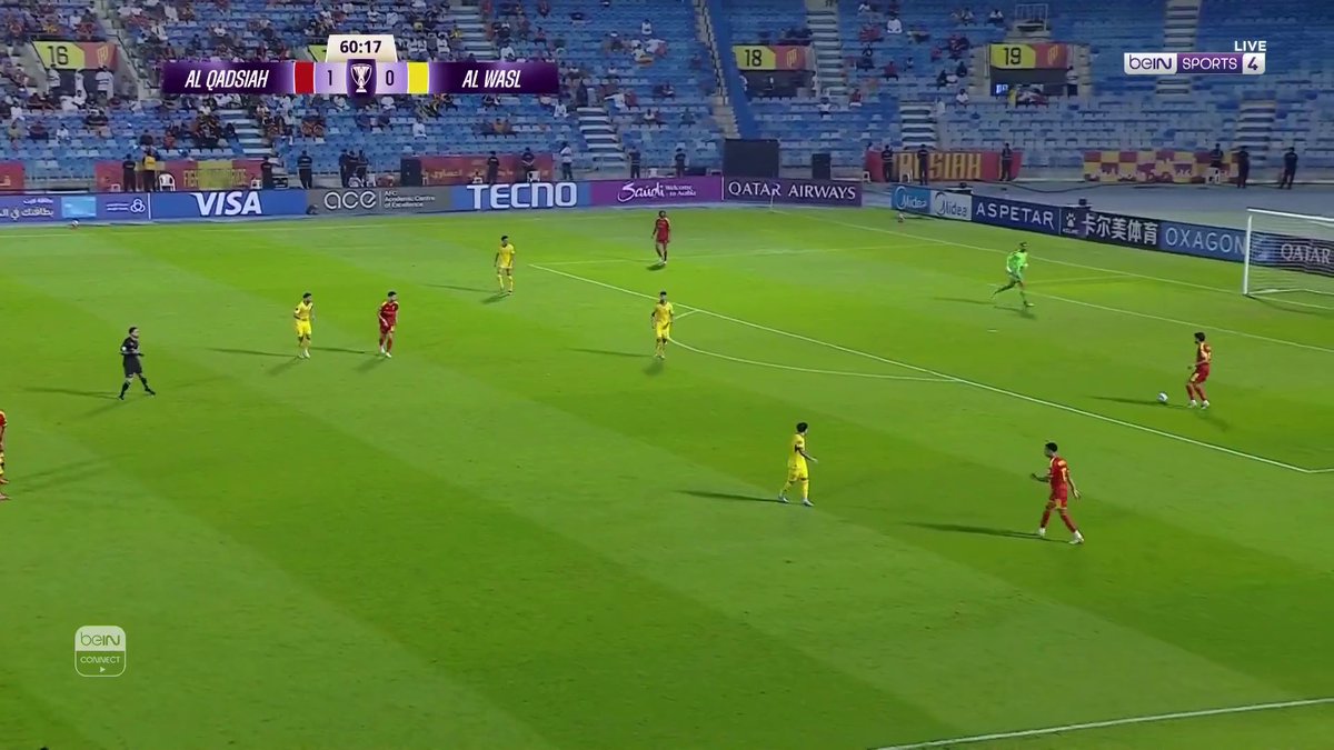 ماتيو ريتيغي يضيف الهدف الثاني لنادي القادسية #دوري_ابطال_اسيا_النخبة