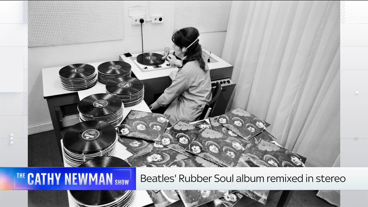 'The Beatles weren't cool - then Britpop started' Giles Martin, record producer and the son of Beatles' producer Sir George Martin, tells @CathyNewman that he "stands by" his past comments that Oasis made The Beatles cool again. 📺 Sky 501 and YouTube