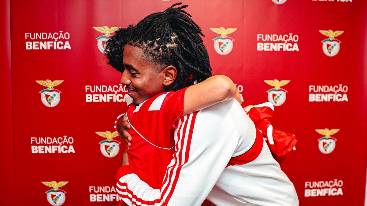 O sonho do Fábio! 🥹❤️ #FundaçãoBenfica