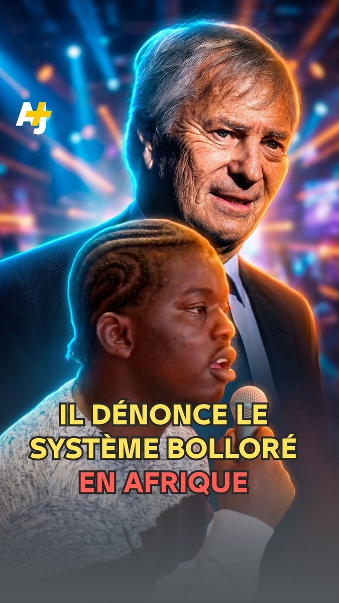 “Bolloré finance l'extrême droite mais s’enrichit en Afrique” : Alpha, un étudiant étranger en France, dénonce le système Bolloré en Afrique.