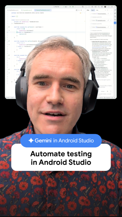 Are your tests actually verifying what your app is supposed to do, or just mirroring code you already wrote? 🧐 Feed business rules, design docs, and user personas into Gemini in Android Studio to generate tests that validate true requirements →