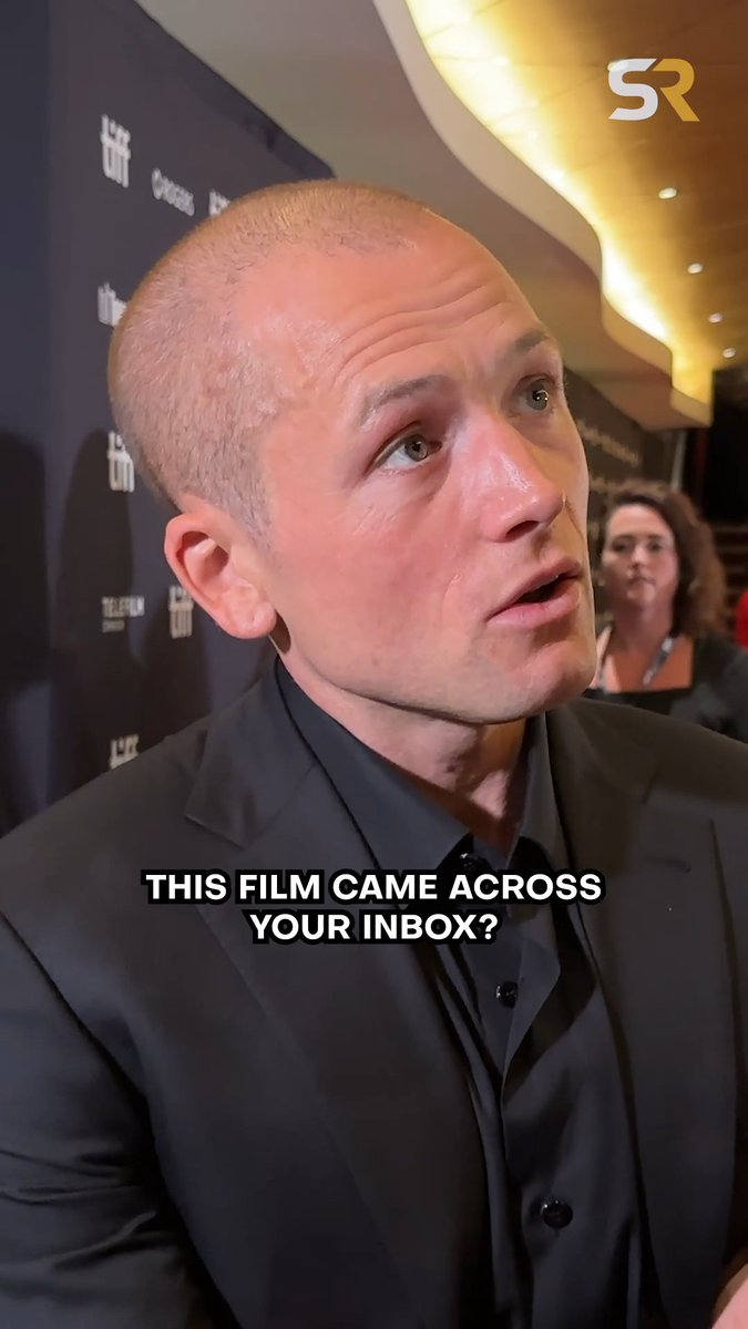 #TaronEgerton is not #JacobElordi, and that is why he was the perfect casting for #TIFF2026 film Everybody Wants To F**k Me