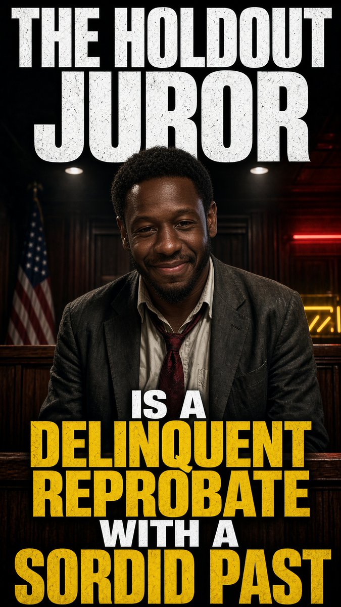 The Holdout Juror Is A Delinquent Reprobate With A Sordid Past He no doubt has a big chip on his shoulder about White people and anyone giving money to this guy is a retard.