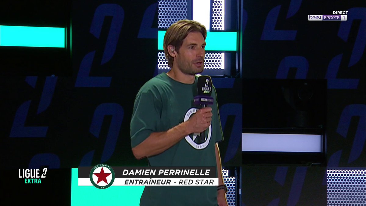 [📺LIVE] ⚽️ #Ligue2Extra 🎙️ Damien Perrinelle (coach Red Star) : "On voulait récompenser le public, il y a une ferveur extraordinaire dans ce stade."