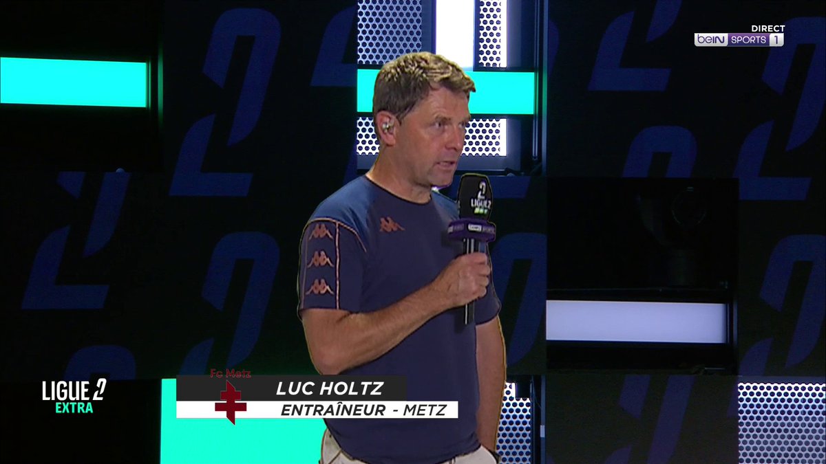 [📺LIVE] ⚽️ #Ligue2Extra 🎙️ Luc Holtz (coach FC Metz) : "En ne perdant que 1-0, on est plutôt bien payés..."